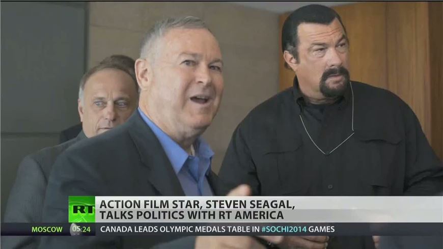 Steven Seagal on U.S. Diplomacy and Plans to Run for Arizona Governor