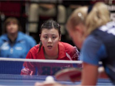 Teen puts spotlight on Olympic table tennis