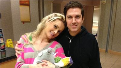 The former Playboy model Holly Madison 