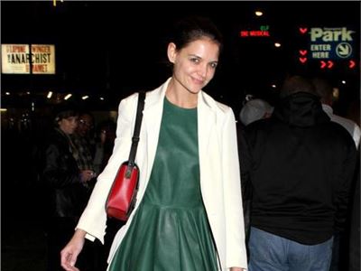 The green of Katie Holmes