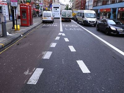 The most ridiculous example yet of how Olympics lanes are making a farce of driving in London