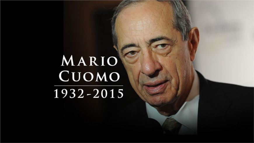 The National Italian American Foundation Mourns the Passing of Former New York Governor Mario Cuomo