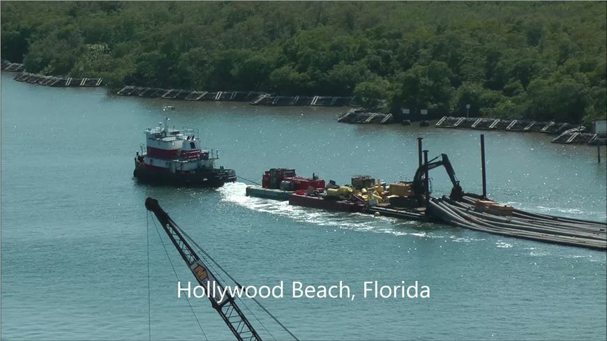 Unusual exceptional transport,  Hollywood Beach, FL 