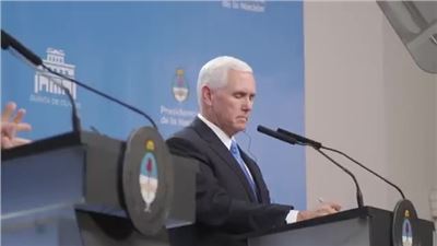 Vice President Pence in Argentina