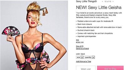 Victoria's Secret forced to remove new Go East collection from sale 
