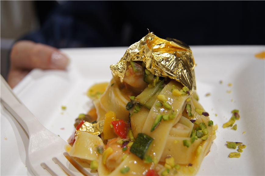 Visita allo stand La Molisana, pastai dal 1912