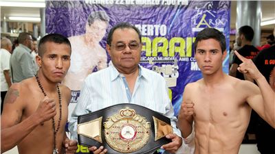WBA FEDELATIN MINIFLYWEIGHT 12 ROUNDS  Gilberto Parra 108 lbs Vs Eduardo González 108 lbs