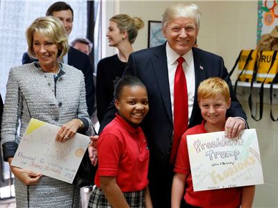What happen to parents if Betsy DeVos brings back the No Child Left Behind Act. 