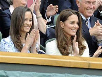 Wimbledon: Kate and Pippa see Federer-Murray